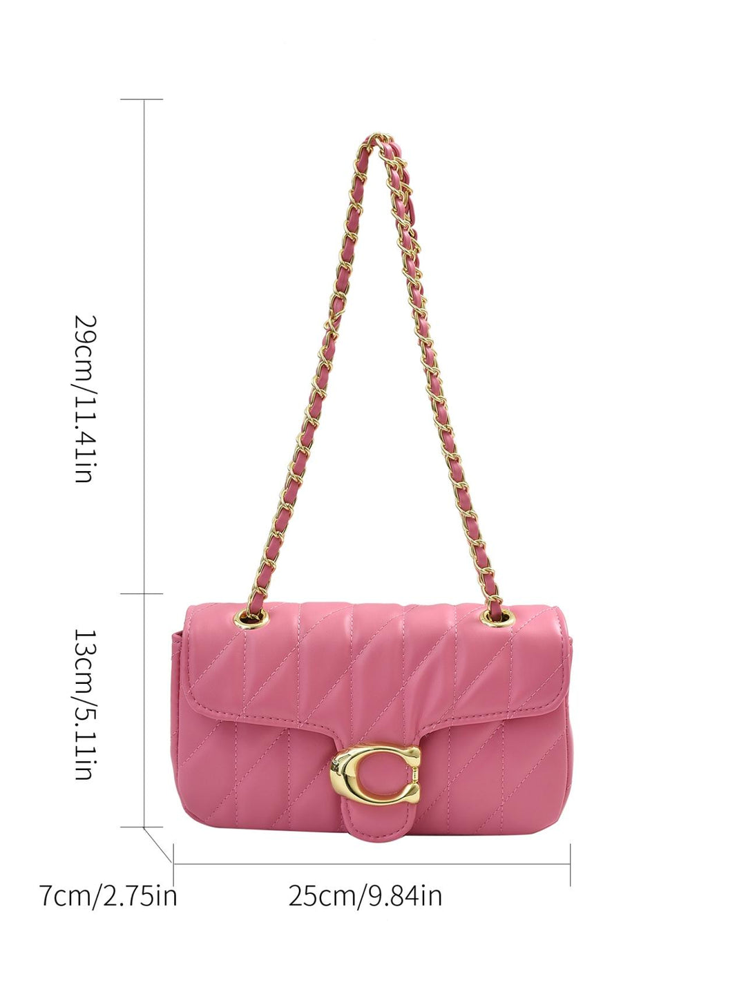 Soft Colourblock Chain Crossbody Bag – view 2