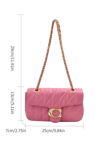 Soft Colourblock Chain Crossbody Bag – view 2