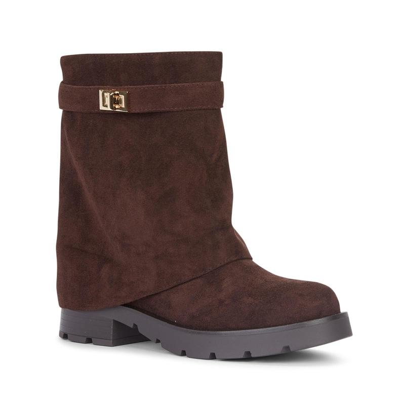 Women's Fold-Over Knee-High Shark Boots – view 6