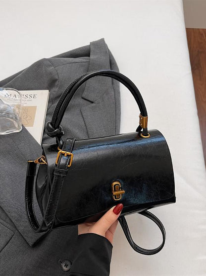 Small Flap Satchel Crossbody Bag