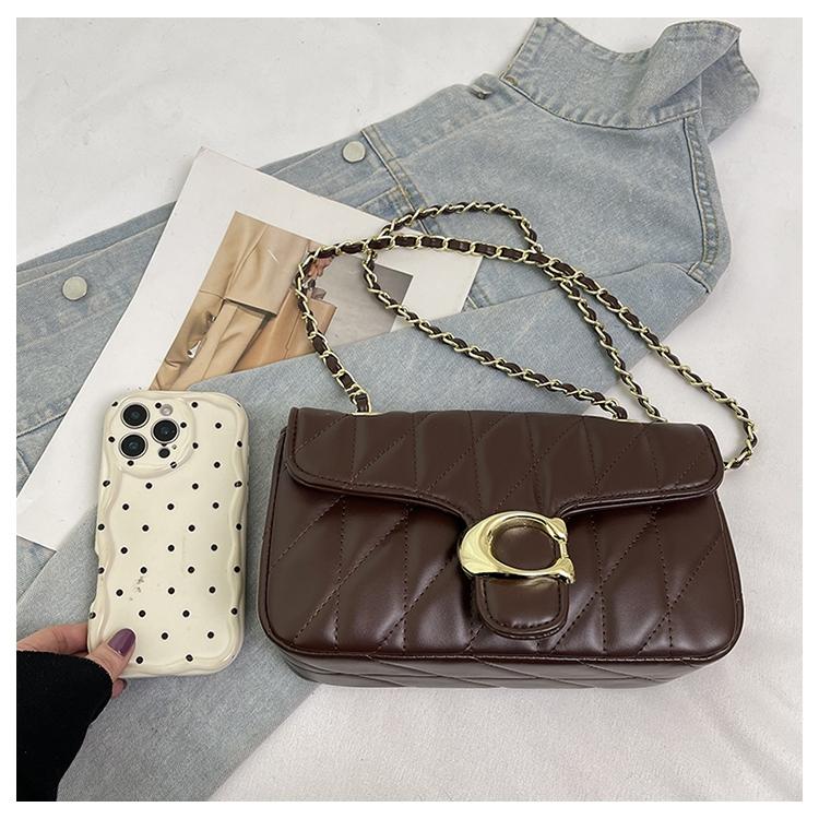 Soft Colourblock Chain Crossbody Bag – view 3