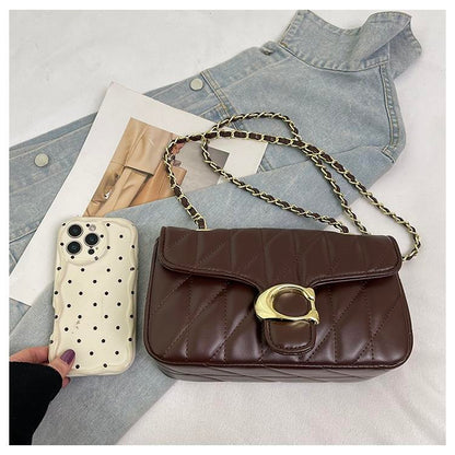 Soft Colourblock Chain Crossbody Bag – view 3