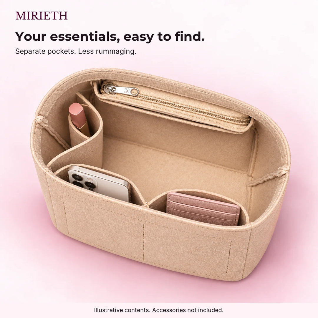 Mirieth organiser keeps everyday essentials easy to find