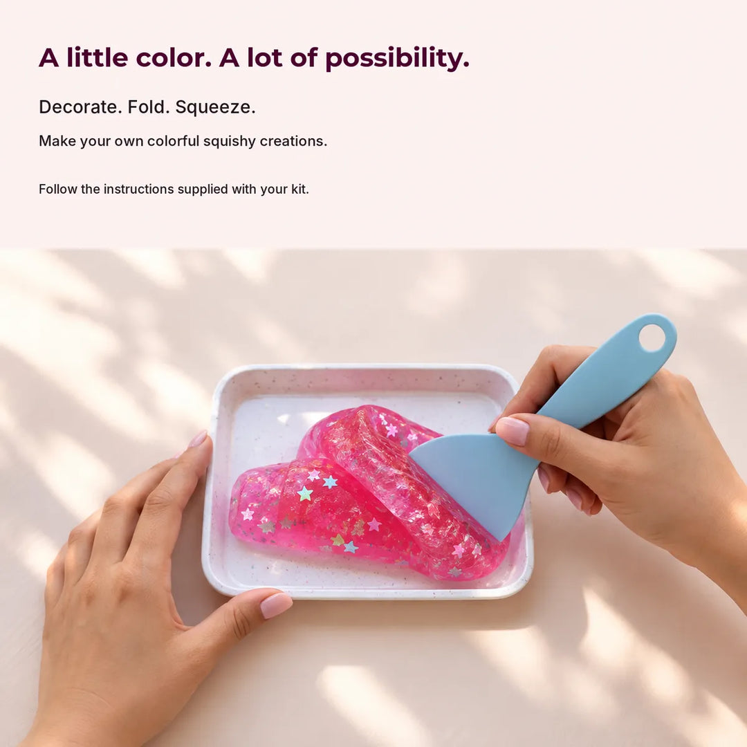 DIY squishy craft guide for making, decorating, and squeezing